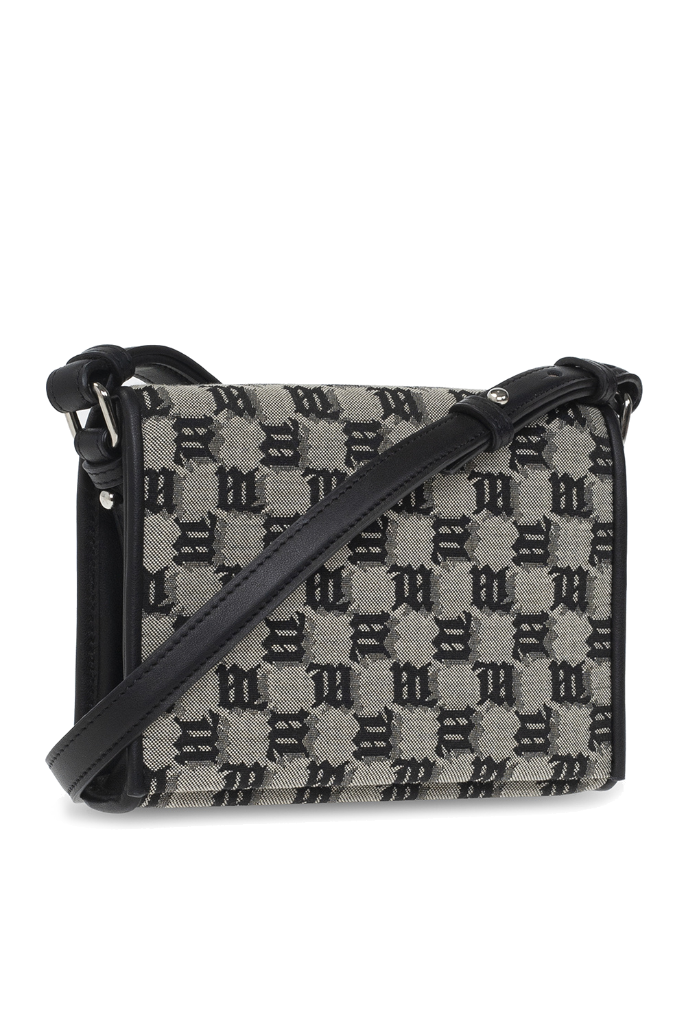 Black 'Monogram' phone pouch MISBHV - SchaferandweinerShops